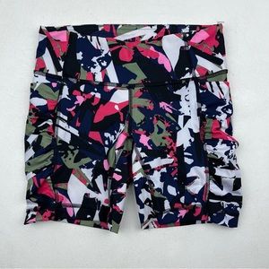 Lululemon Speed Track Short Pop Cut Boom Juice Multi Color
